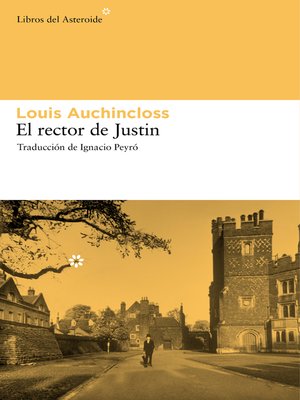 cover image of El rector de Justin